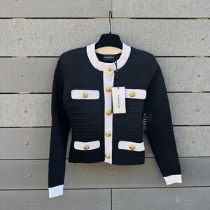 CALLA BANDAGE KNIT TOP